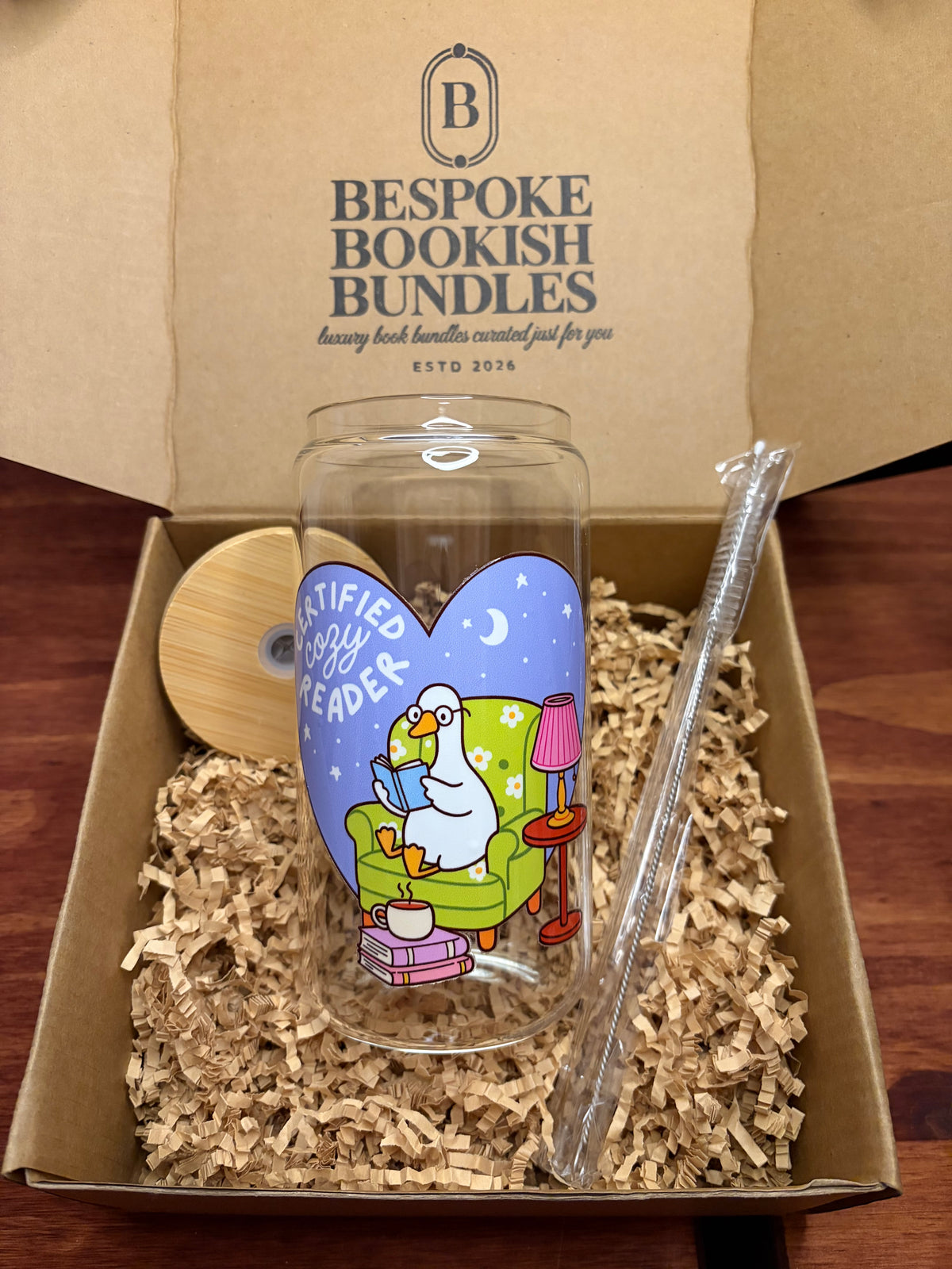 Book and Beverage Bundle